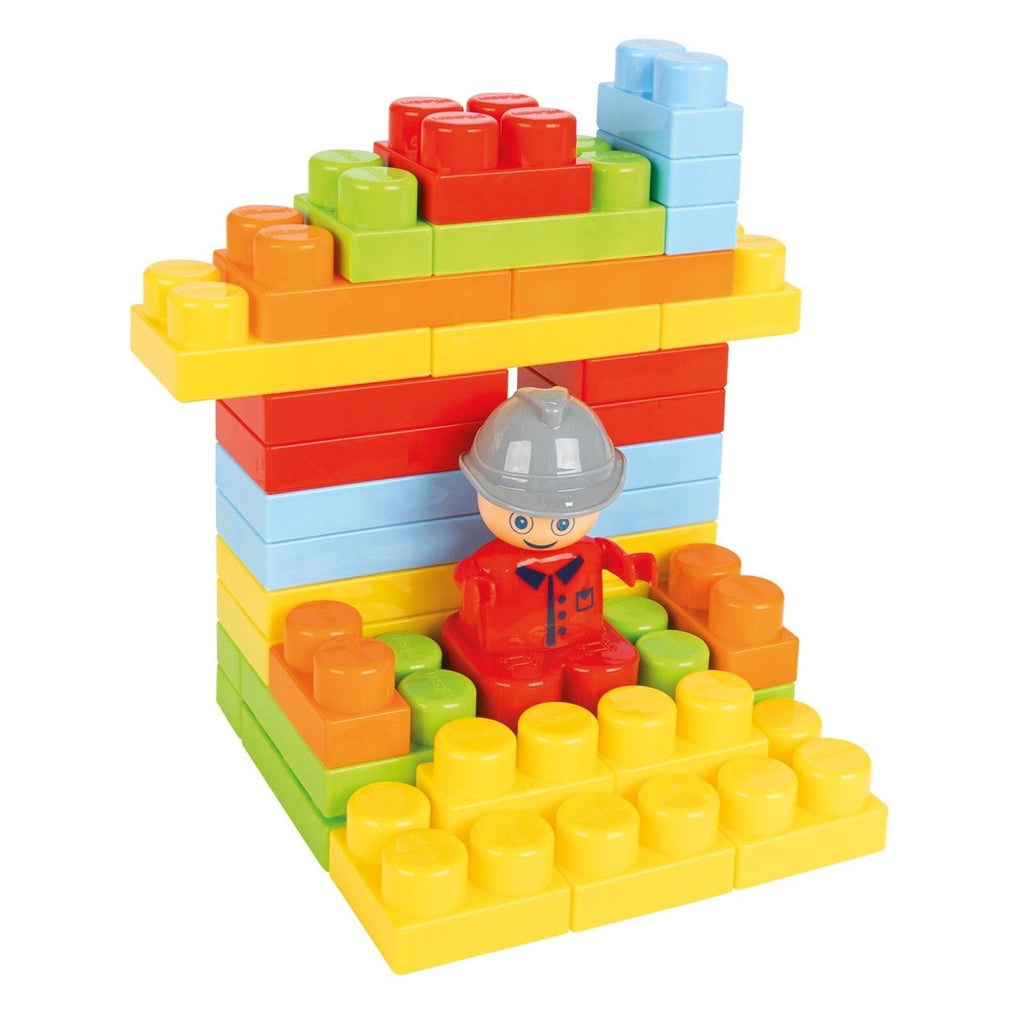 Pilsan Accessory Master Blocks with Basket 128 Pcs