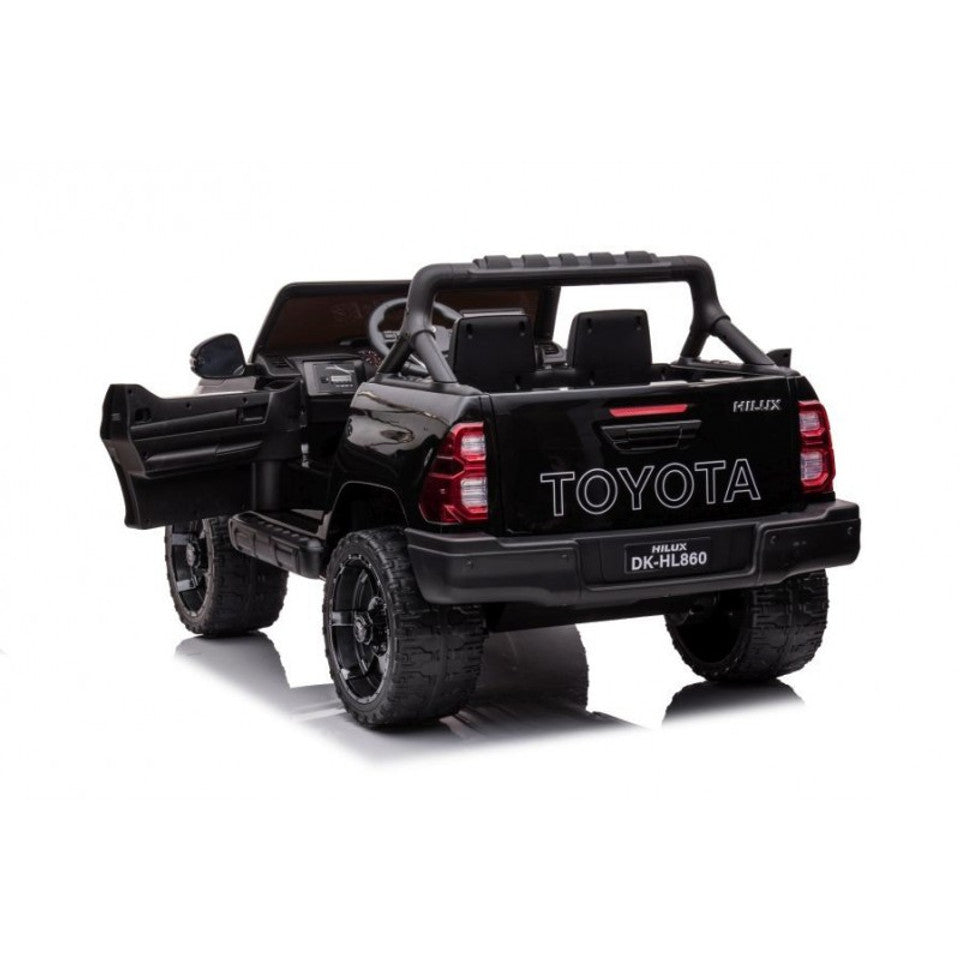 Toyota Hilux 12V Electric Ride-On Jeep – Pink, Two-Seater, 2–8 Years