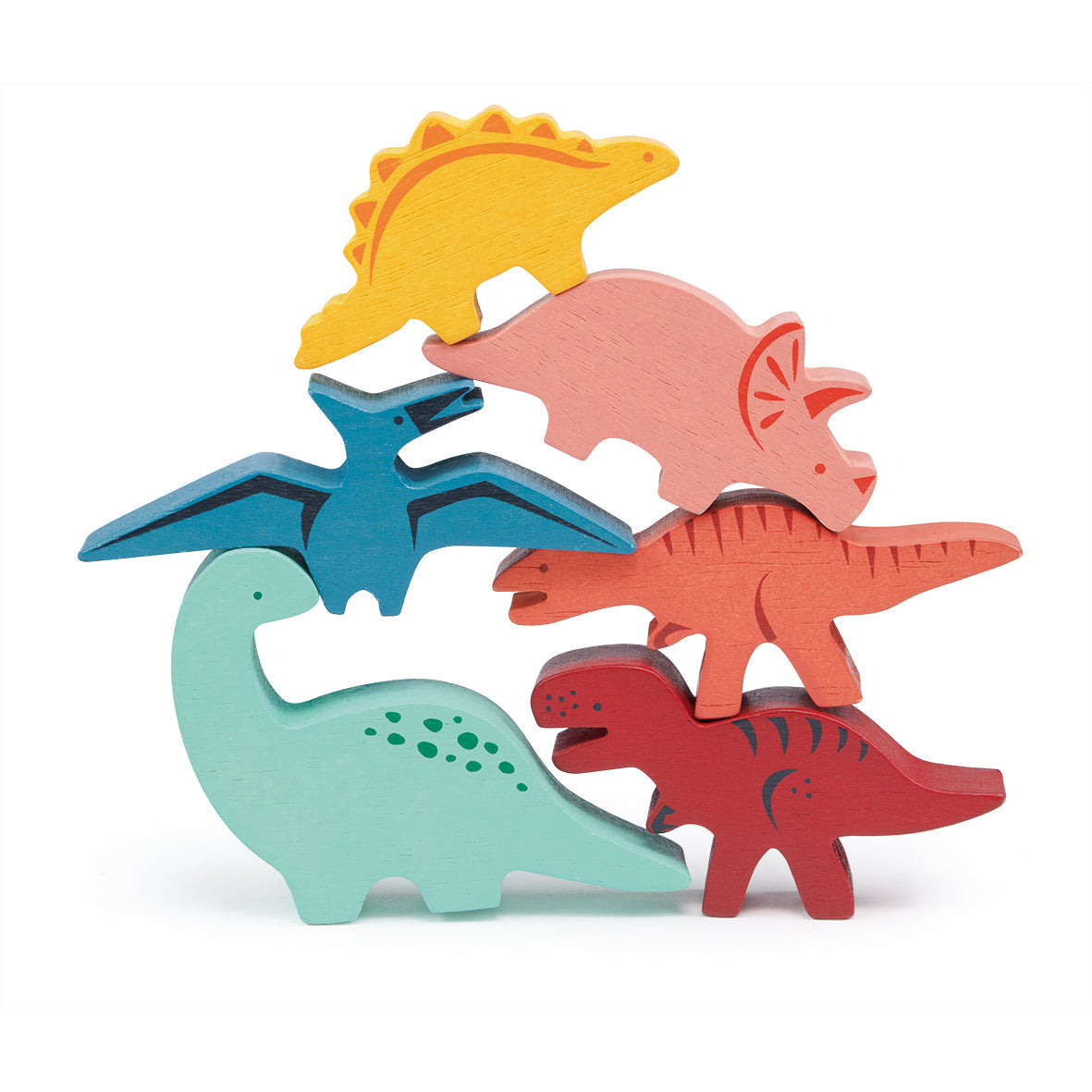 Happy Stacking Dinosaurs