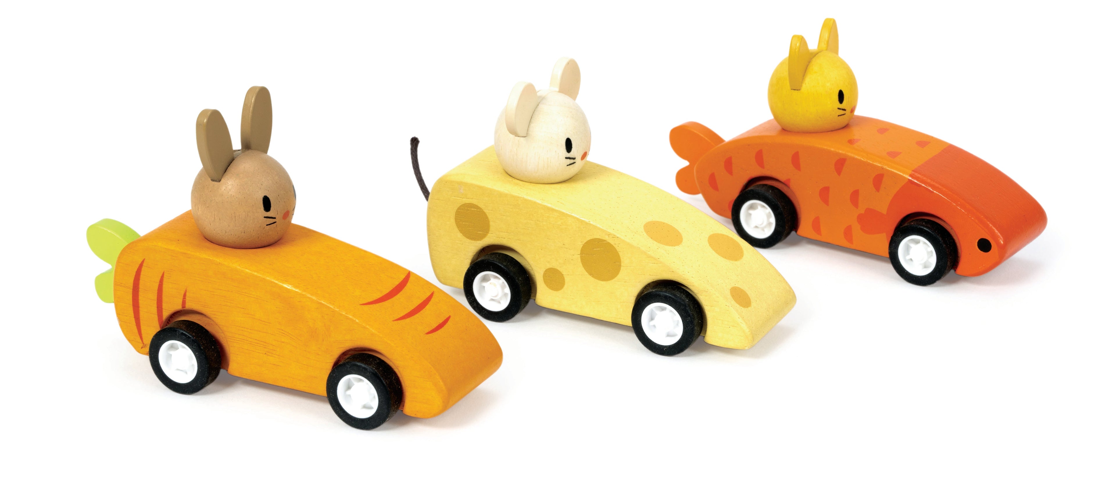 Animal Friends Racing cars