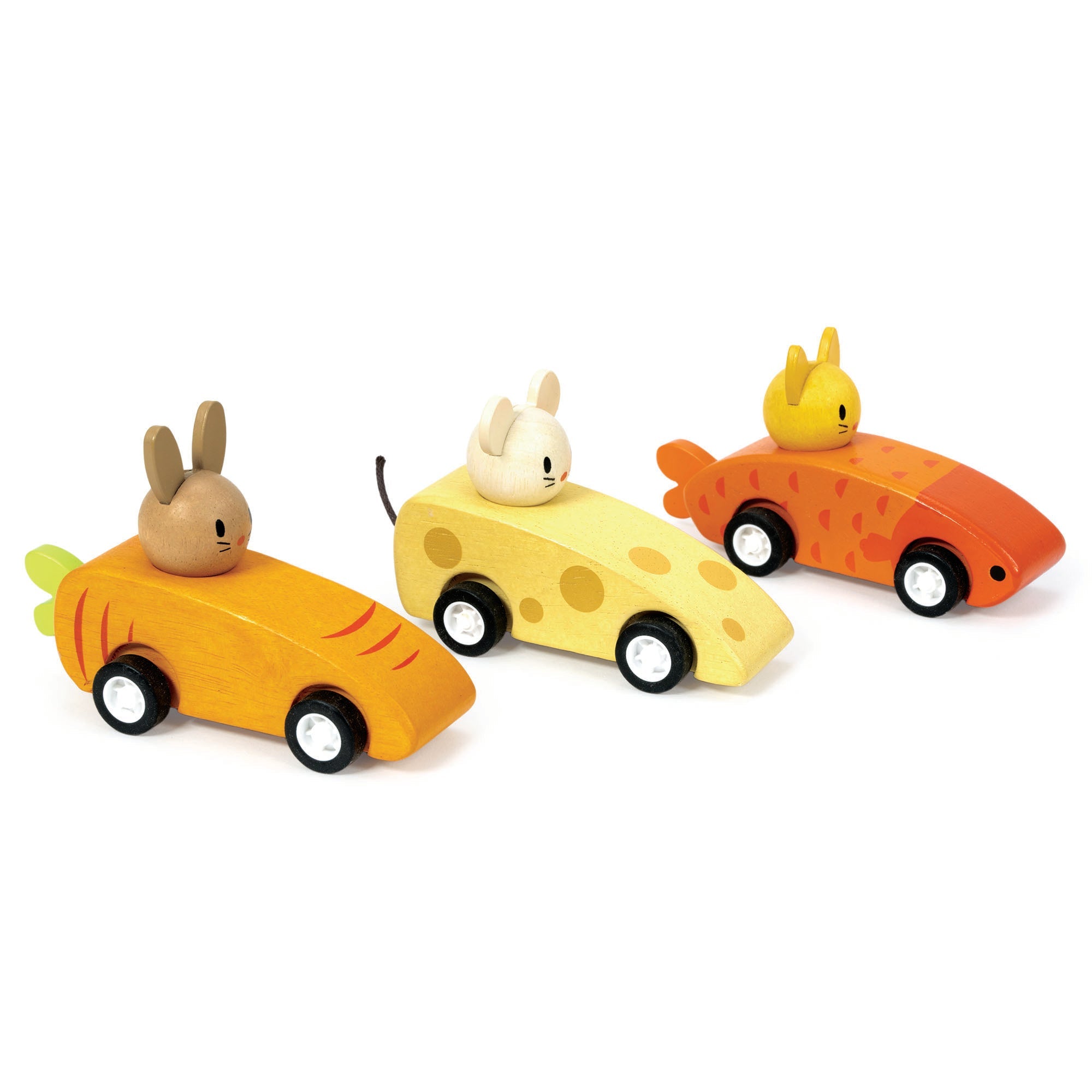 Animal Friends Racing cars