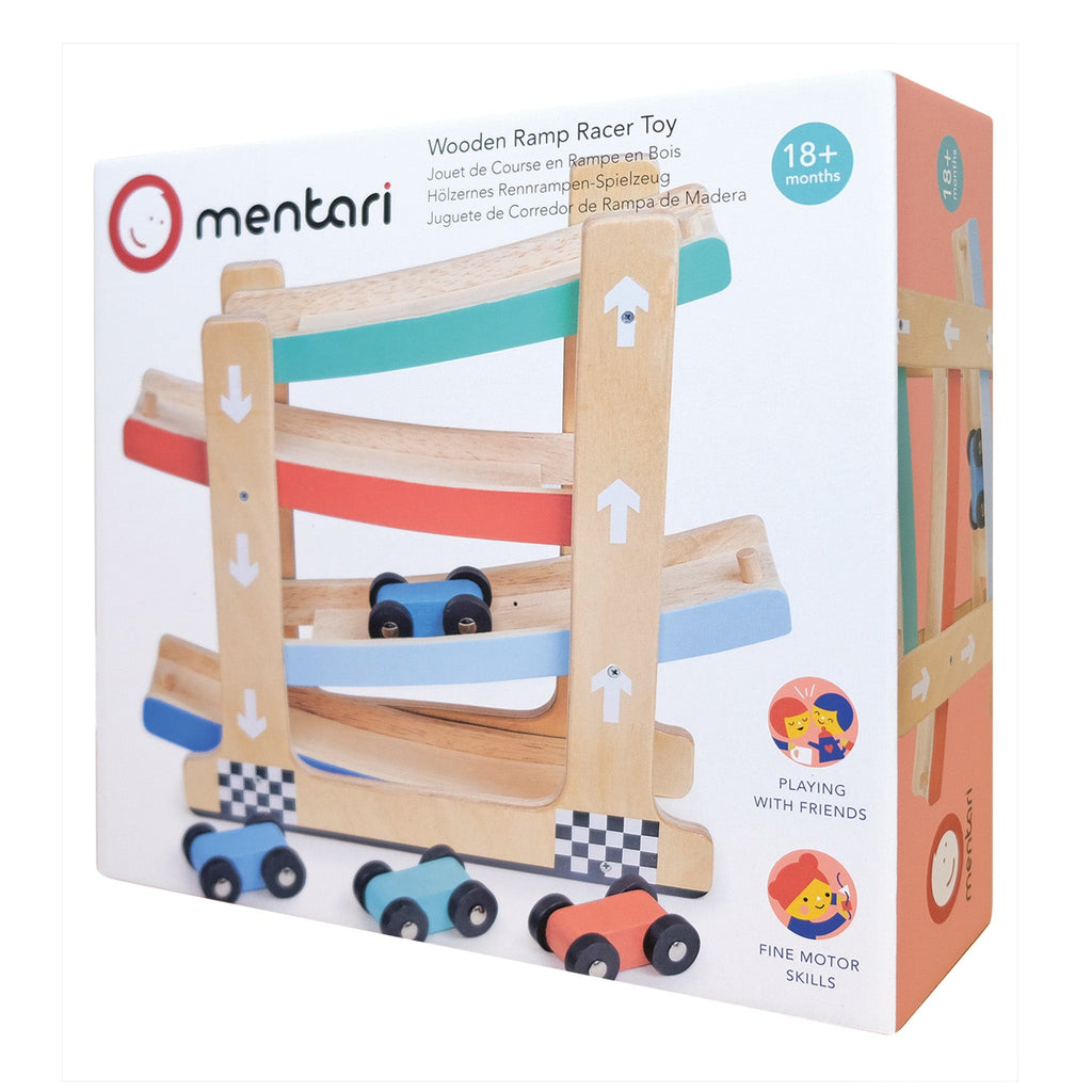 Wooden Ramp Racer Toy