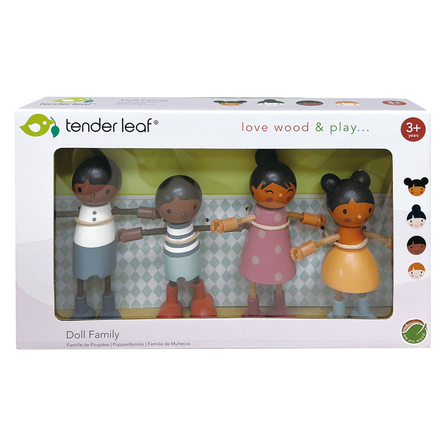 Hummingbird Doll Family