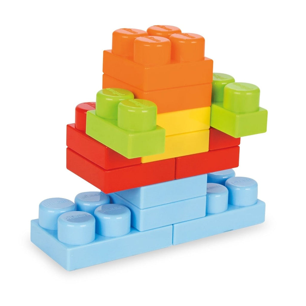 Pilsan Accessory Master Blocks with Basket 128 Pcs