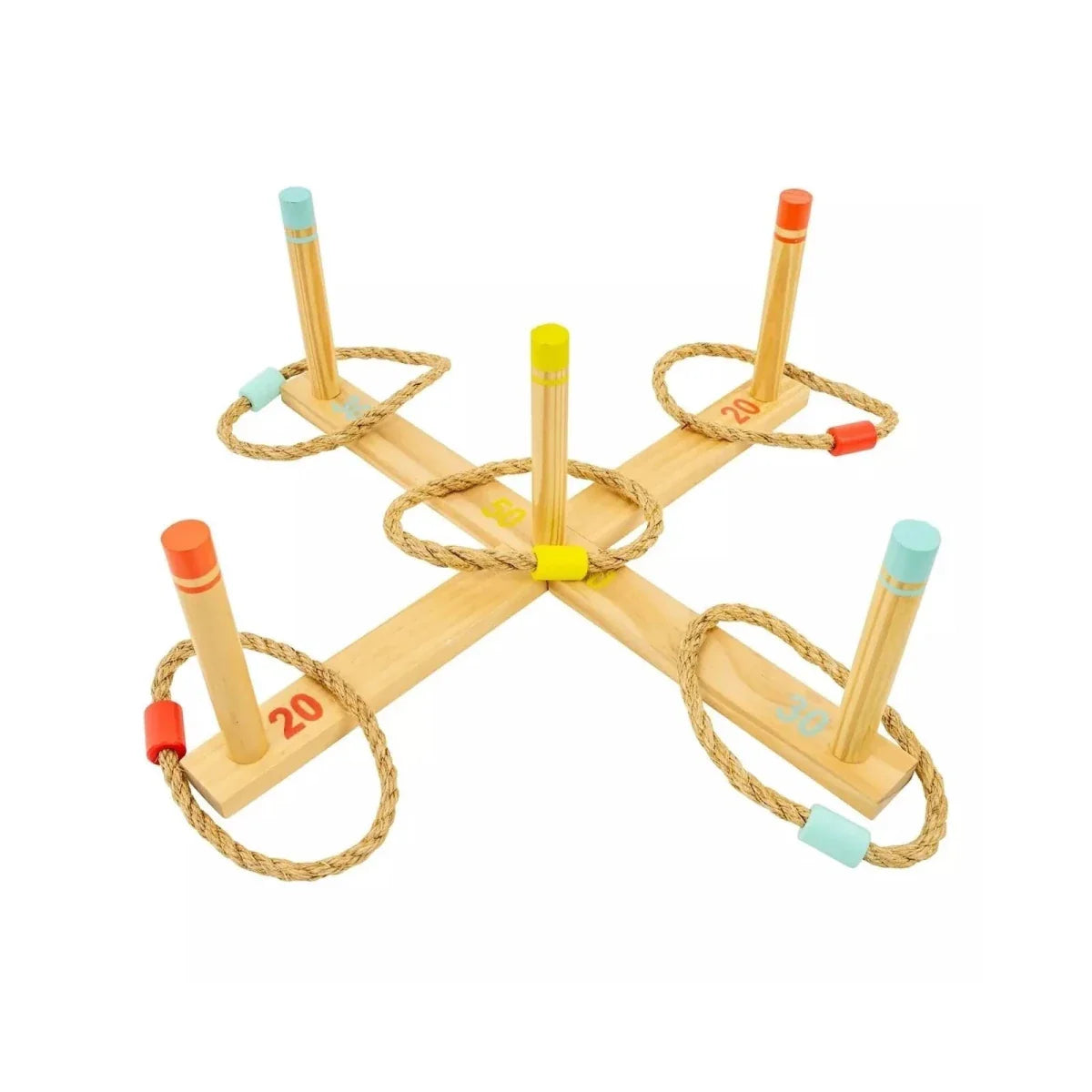 TP Wooden Ring Toss Game