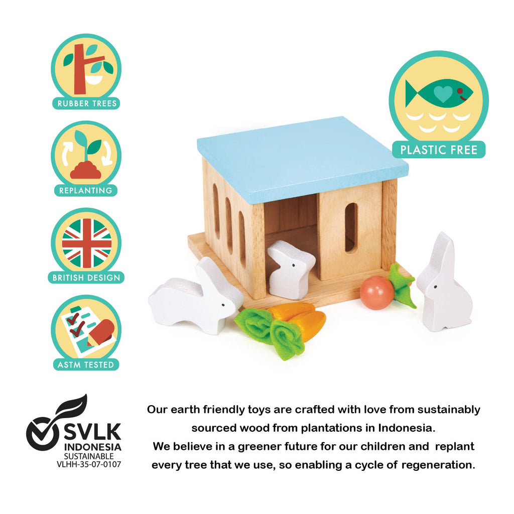 Rabbit Hutch Pet Set